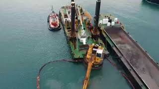 Dredge work