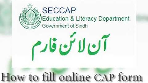 How to fill CAP form