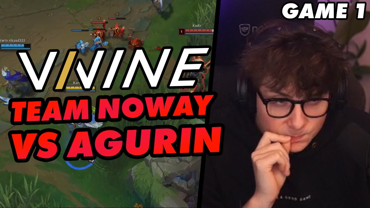 NNO CIVIL WAR! | TEAM NOWAY VS TEAM AGURIN | GAME 1 - YouTube