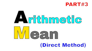Arithmetic Mean l Individual Series ( Direct Method) l Statistics Bangla tutorial