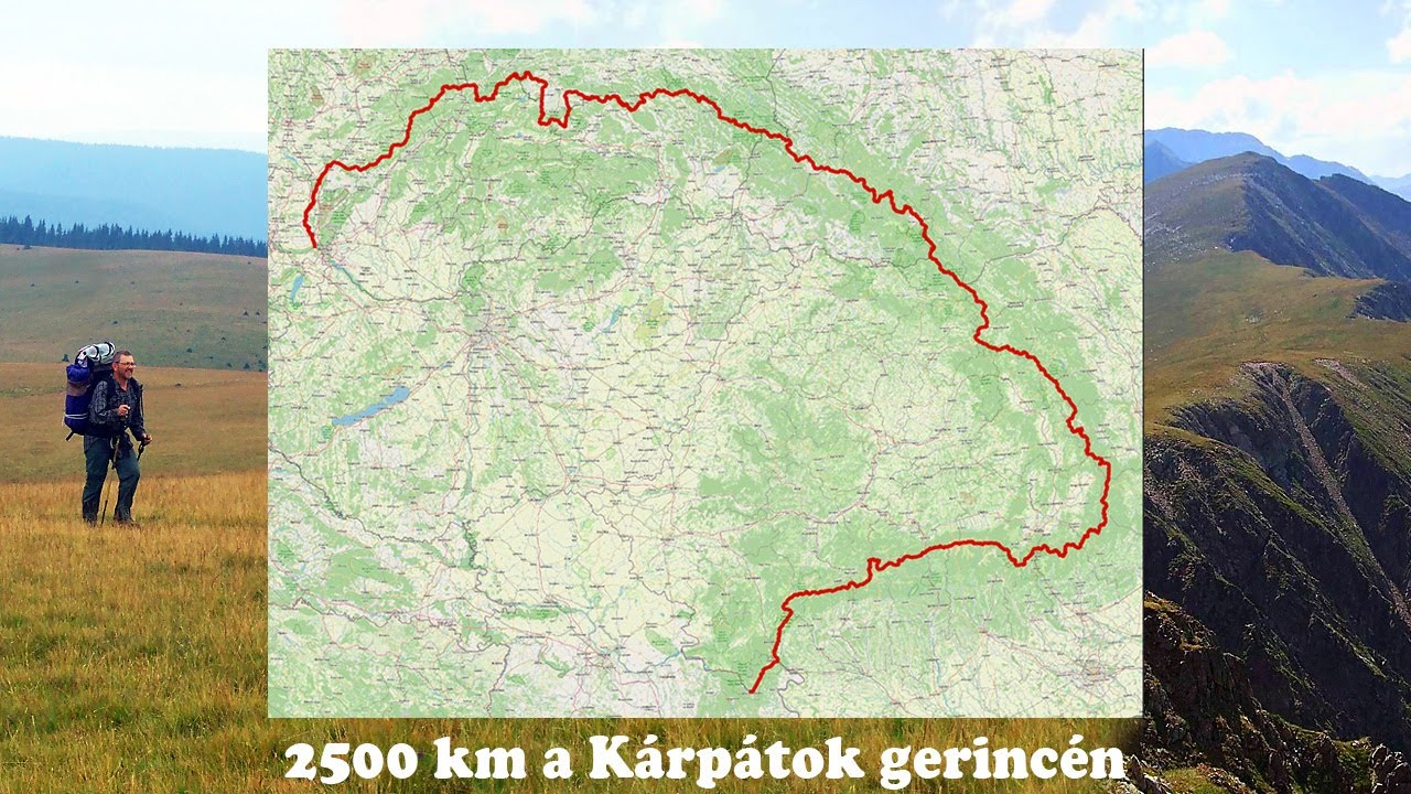 Szalkai Gábor, Dömötör Zsolt: 2500 km a Kárpátok gerincén