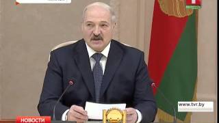 Лукашенко встретился с губернатором Ленинградской области