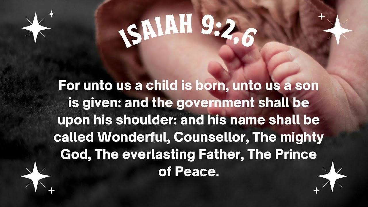 Isaiah 9 Verses 2 6 And 7