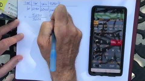 Converting Miles per Hour into Feet per Second