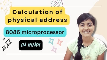 How to calculate the physical address in different addressing modes//8086 microprocessor