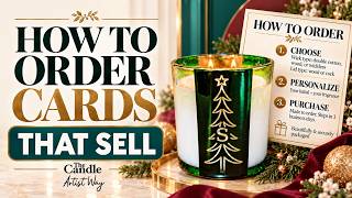 Increase your Conversion Rate on Etsy &  Candle Art Discussed.