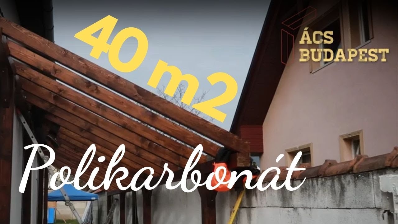 40 m2 polikarbonát