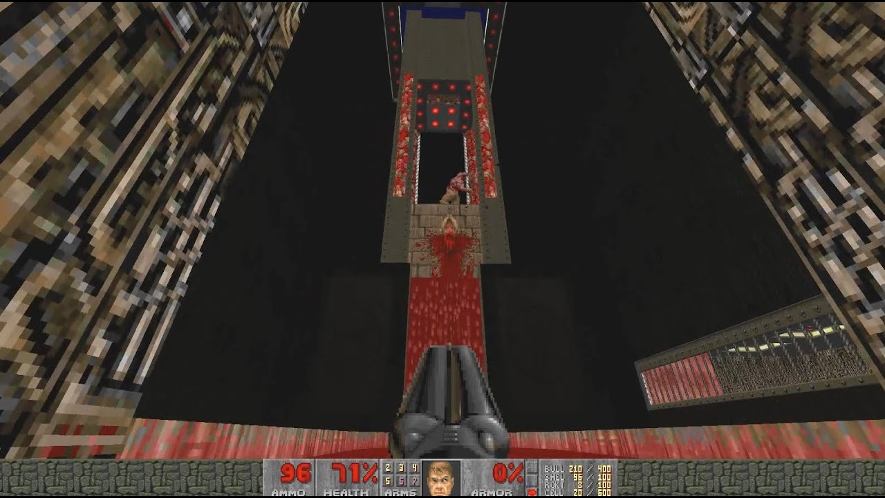 Doom wad level 2 W.I.P. Part 1 - YouTube