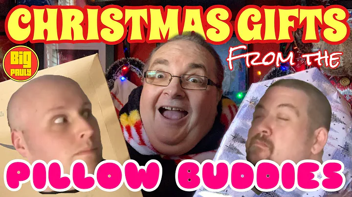 Opening Christmas Gifts from the Pillow Buddies