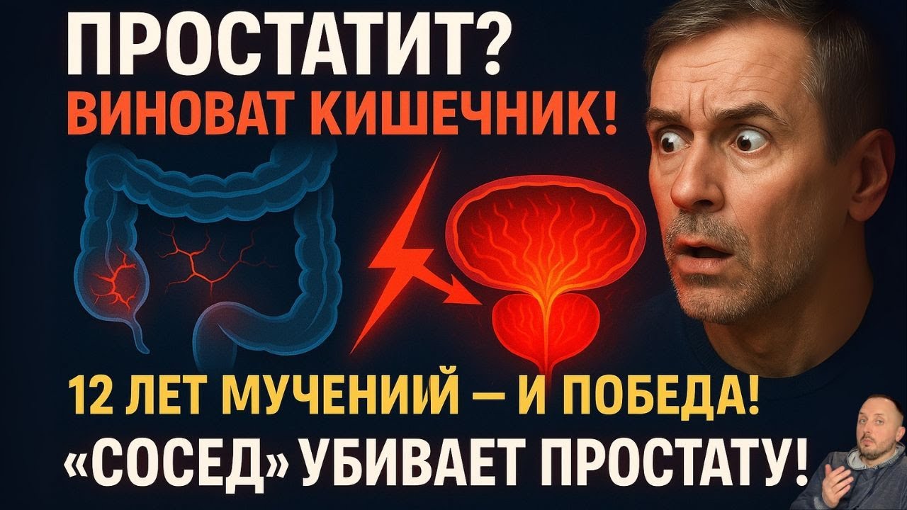 Хронический Простатит: Вы ЛЕЧИТЕ Не ТО? 80% Мужчин Не Знают Этого. ВИНОВАТ НЕ ОН!