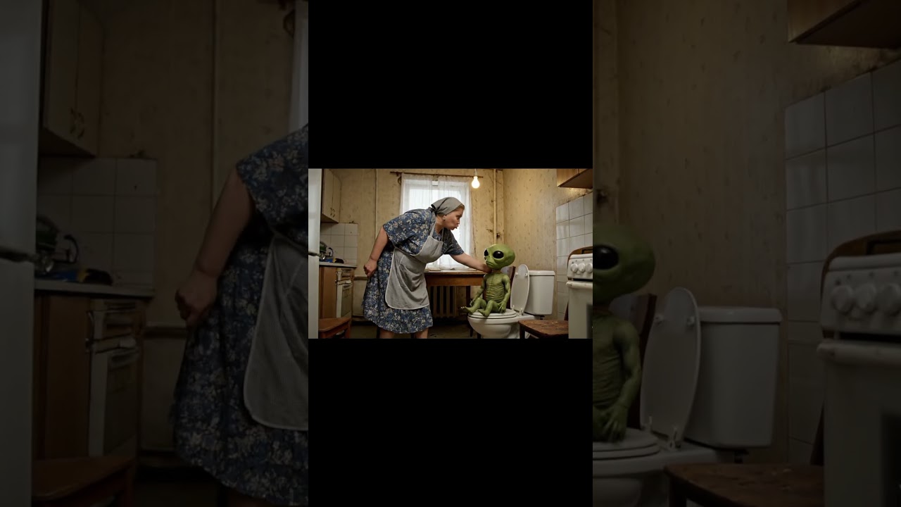 Пришелец какает на унитазе 🤣🤣🤣 