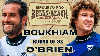 Liam O'Brien vs Ramzi Boukhiam | Rip Curl Pro Bells Beach presented by Bonsoy - Round of 32