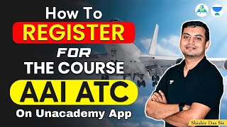Unacademy ऐप पर AAI ATC कोर्स के लिए कैसे करें रजिस्ट्रेशन #aai_atc #unacademy screenshot 2