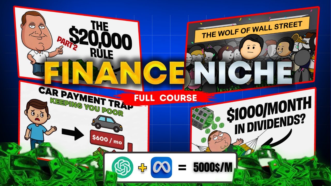 I Used FREE AI to Create Viral Finance Videos Faceless & Step By Step