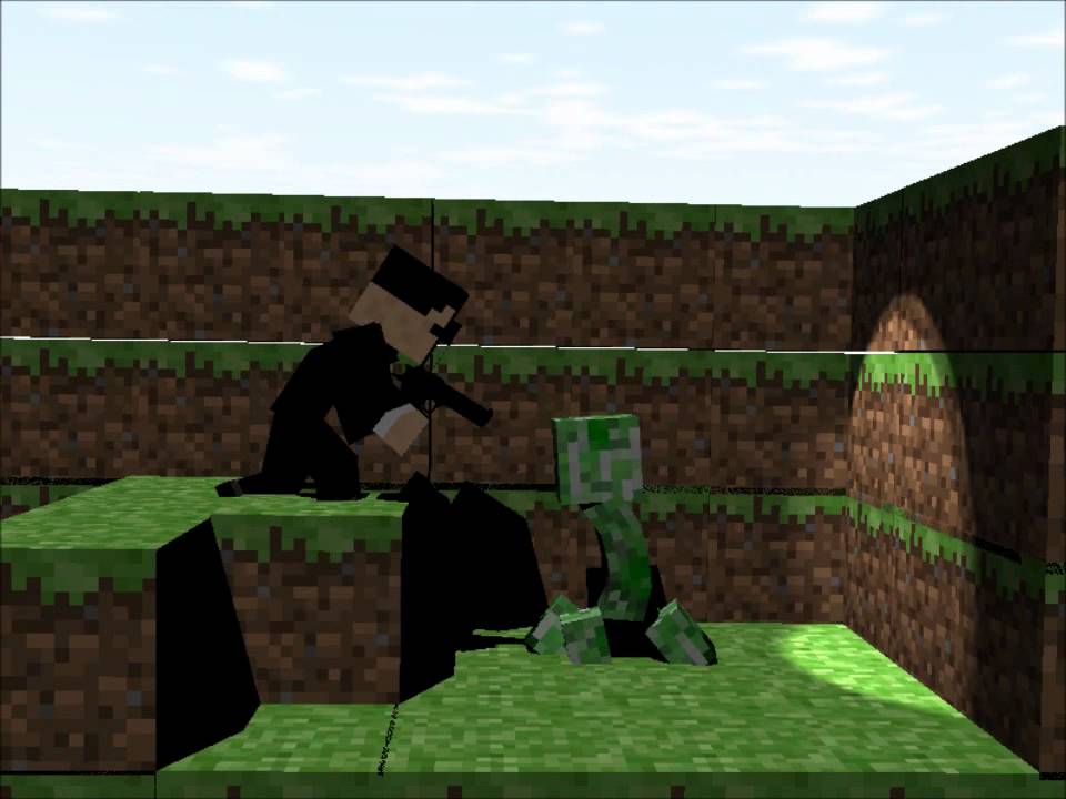 Minecraft- Man in Black - YouTube
