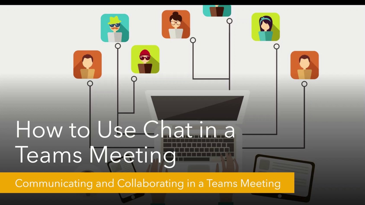 How To Use Chat In A Microsoft Teams Meeting Youtube