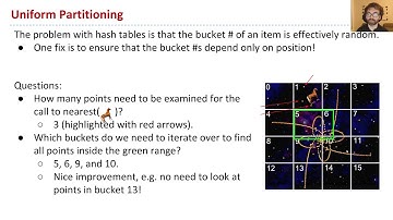Multidimensional Data, Video 2    Uniform Partitioning