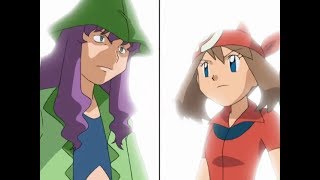 Pokemon Advanced Generation - Saffron Contest battle May vs Harley