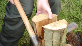 An Introduction to Green Woodwork - Part 1: Splitting the Log