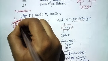 multiple inheritance in c++ in hindi |  Lec-95 | Niharika panda