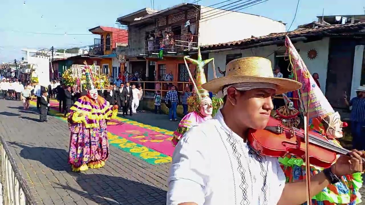 Nos toco presenciar una celebración en el pueblo mágico de Teocelo 