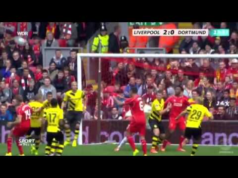 Liverpool 1 - 3 B Dortmund - Match Report Highlights