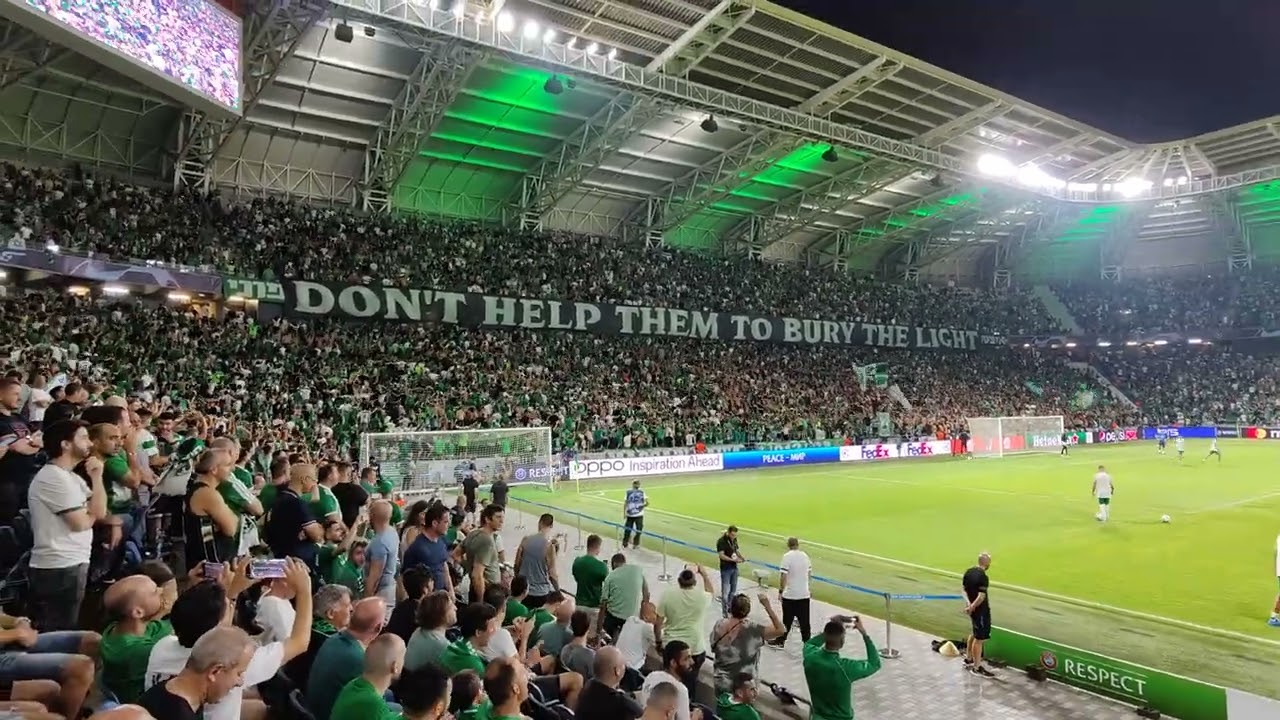 ואמוס חיפה מהחימום כל הצפוני באוויר ! מכבי חיפה 2-3 הכוכב האדום, Maccabi Haifa vs Red Star UCL