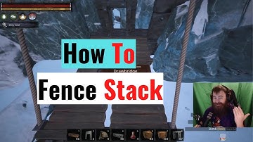 Conan Exiles: How To Fence Stack