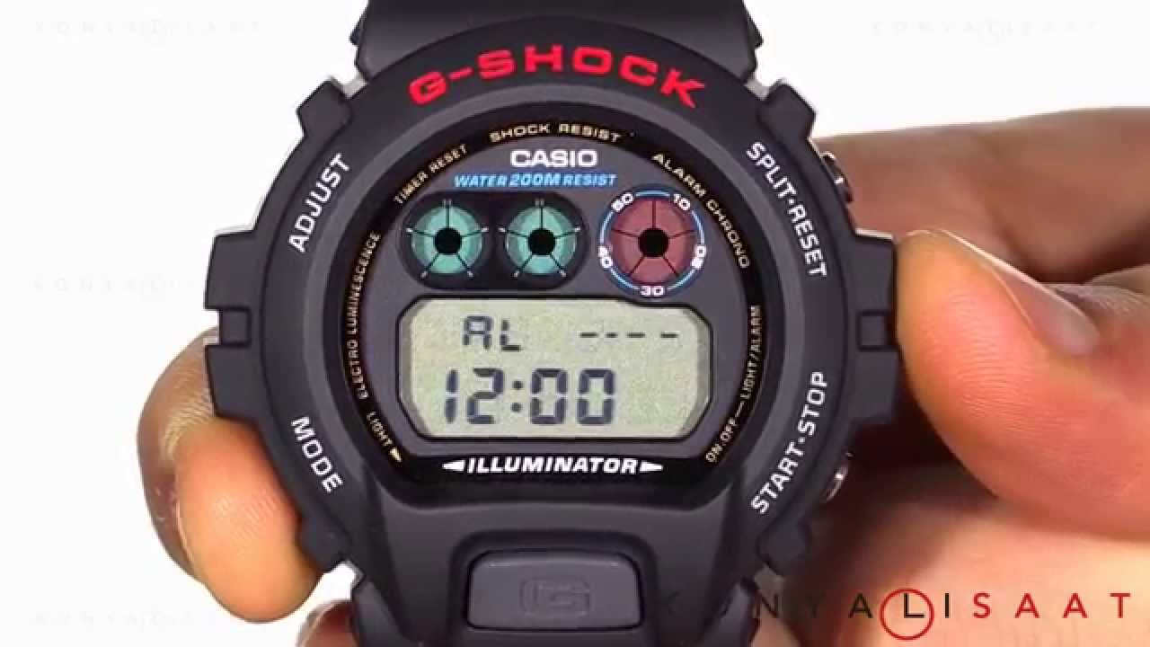 CASIO G-SHOCK DW-6900-1V Erkek Kol Saati