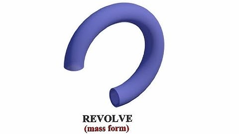 Create revolve solid form in revit
