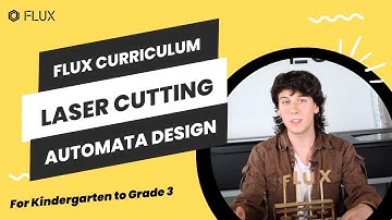 FLUX Laser Cutting Curriculum #4 | Cardboard Automata Design