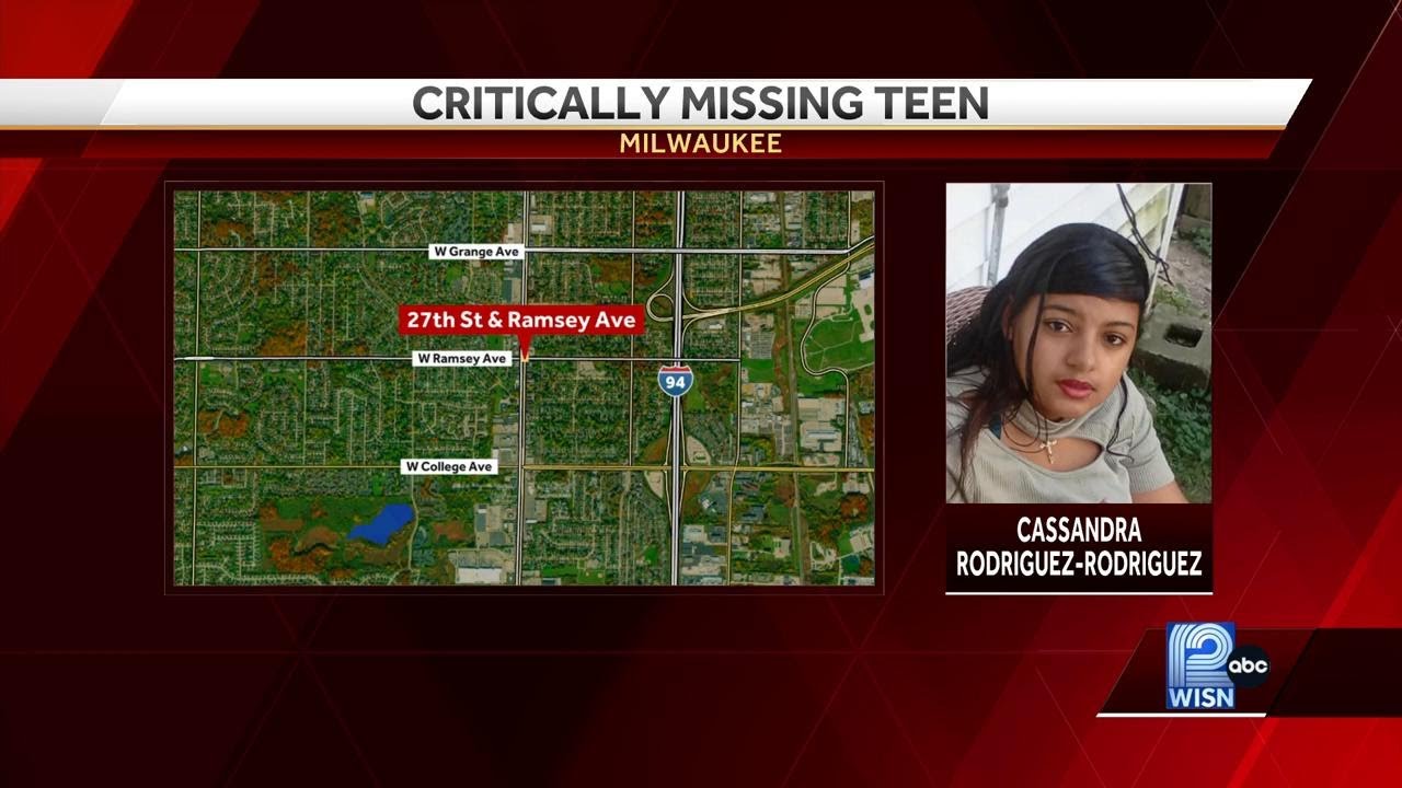 Milwaukee police search for critically missing 17-year-old girl - YouTube