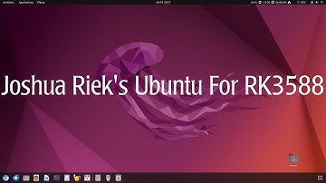 Joshua Riek Ubuntu on RK3588 / Rock5B - Desktop and gaming set up