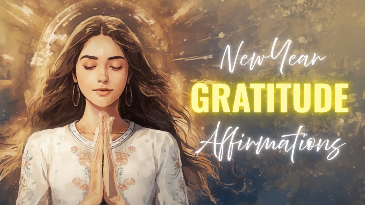 New Year Gratitude Affirmations | Start the Year Thankful