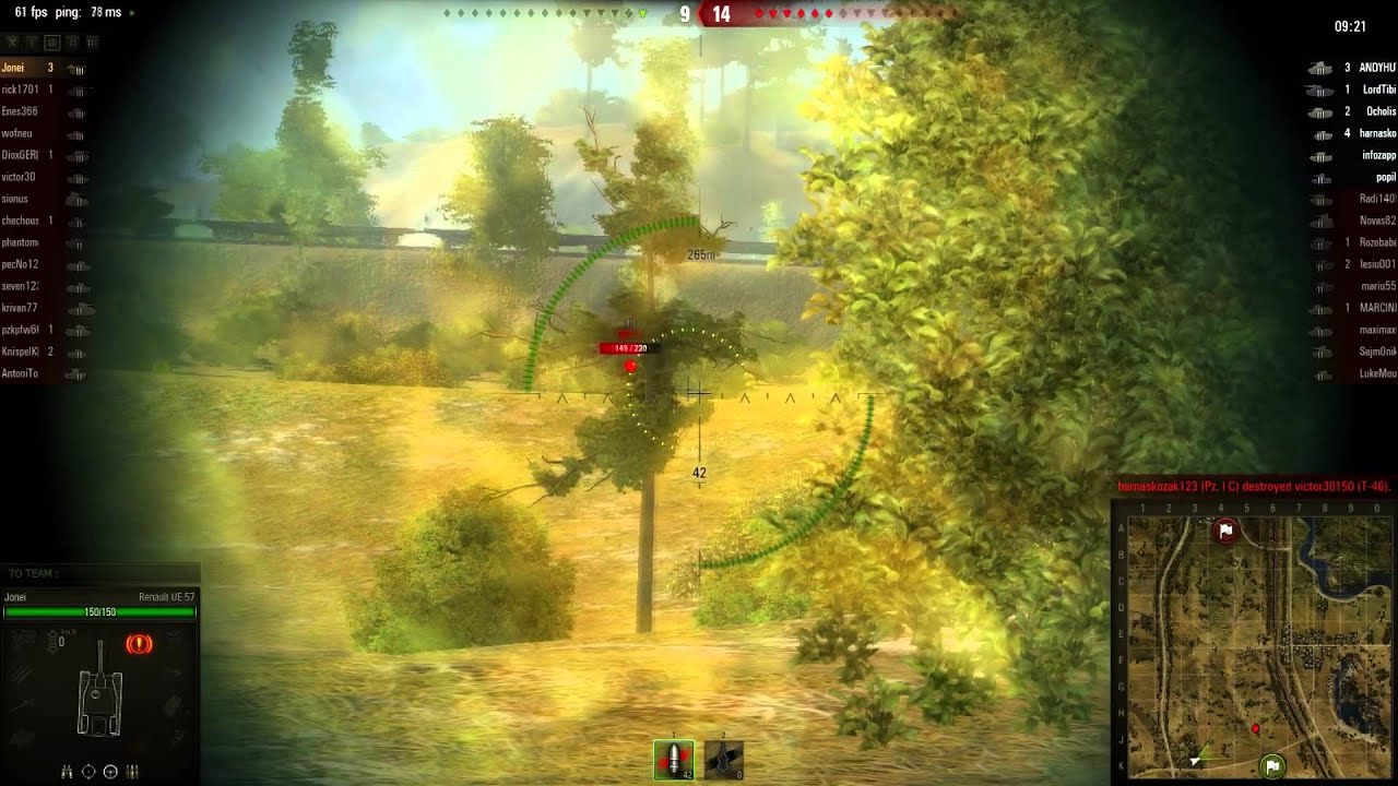 World of Tanks: French TD Special - UE 57