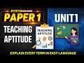 “UGC NET Teaching Aptitude Made Easy | 100% Concept + PYQ Strategy”