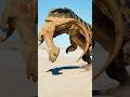 【柔らかいお肉】ポストスクスがホマロケファレを仕留めていた/[Tender Meat] A Postosuchus had taken down a Homalocephale. #dinosaur