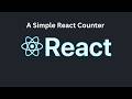 A Simple counter using ReactJs and Typescript