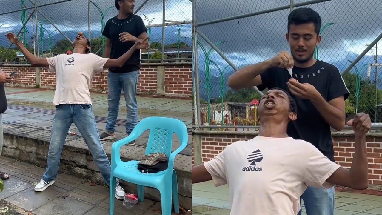 El pichy se cayó 😂😂