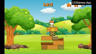 Cat Drop Gameplay & Walkthrough | Free at 123Games.App screenshot 4