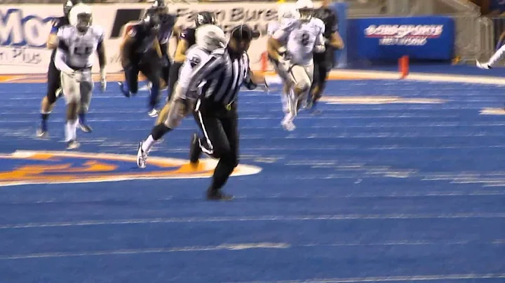 Jay Ajayi 71 yard TD run Boise State vs Nevada 10.19.2013