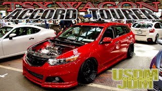 Stance ACURA TSX Wagon CW2  LEVEL ONE JAPAN 【HONDA Accord tourer】USDM【BPM_JP】JDM アコードツアラー