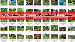 50+Garden Background For Adobe Photoshop screenshot 5