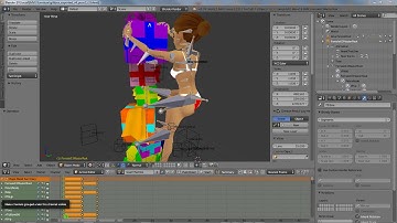 Giftbox contest POSES in Blender w/ Jinxy & CodeRodent
