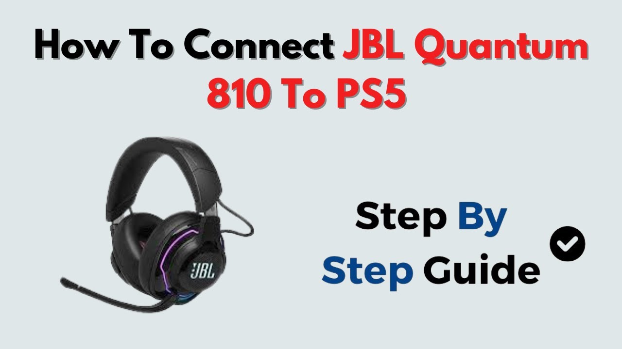 How to Connect JBL Quantum 810 to PS5 – Wireless Dongle or 3 5mm Cable