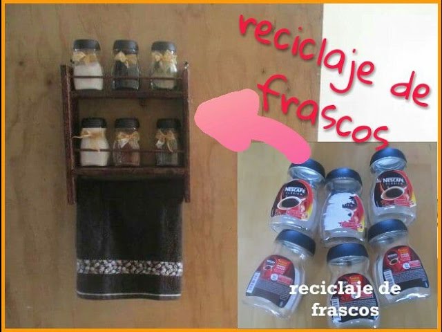 ▶️ Cómo Hacer un Mueble Especiero con Madera de Palet 💡 DIY Spice Rack 