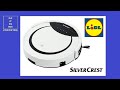 SilverCrest Robot Vacuum Cleaner SSR 3000 A1 UNBOXING (Lidl HEPA 20W  0.3L 0.5kPa)