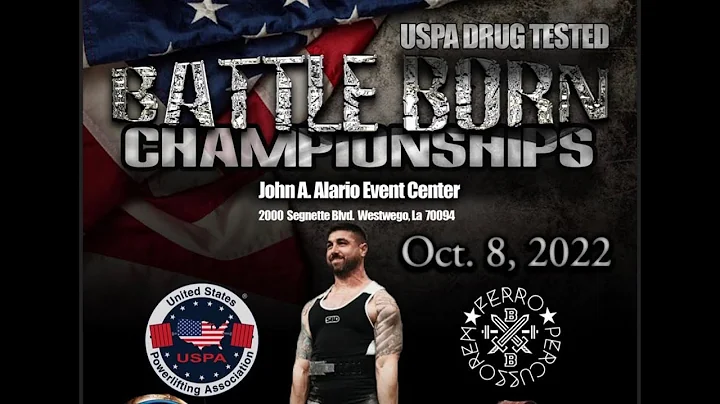 USPA Drug Tested Battle Born Championships NOLA