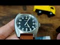 Baltany field military watch seiko nh38 movement