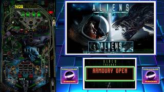 Aliens Legacy Ultimate Pro Future Pinball Gameplay (3 Screen Setup)